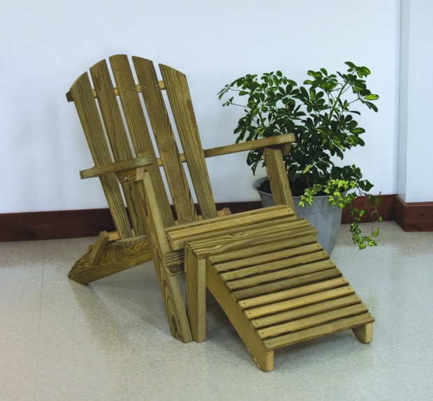 wooden footrest plans